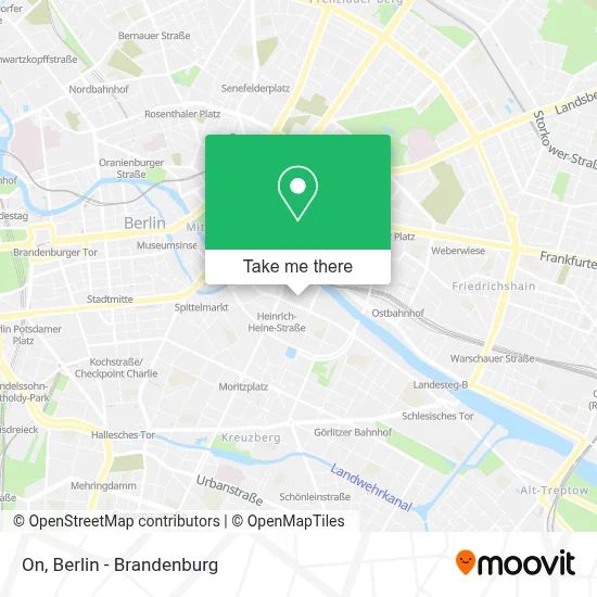 On map