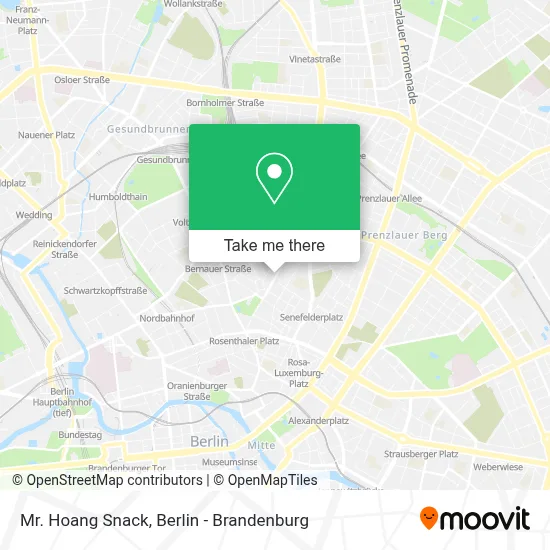 Mr. Hoang Snack map