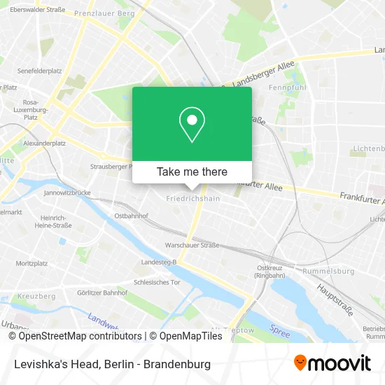 Levishka's Head map