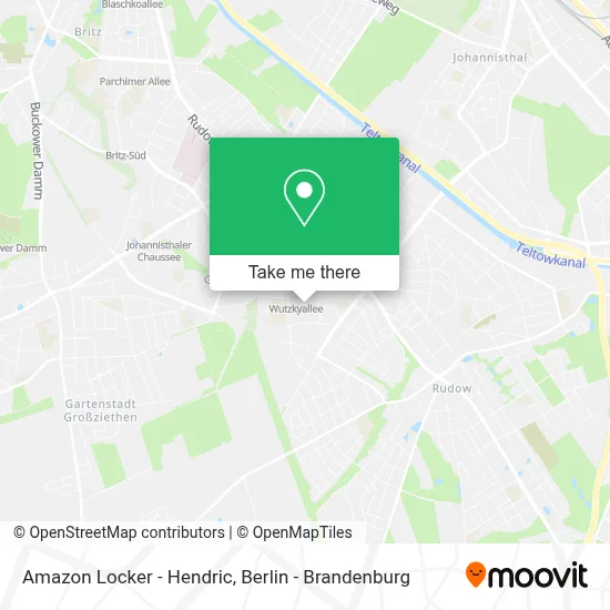 Amazon Locker - Hendric map