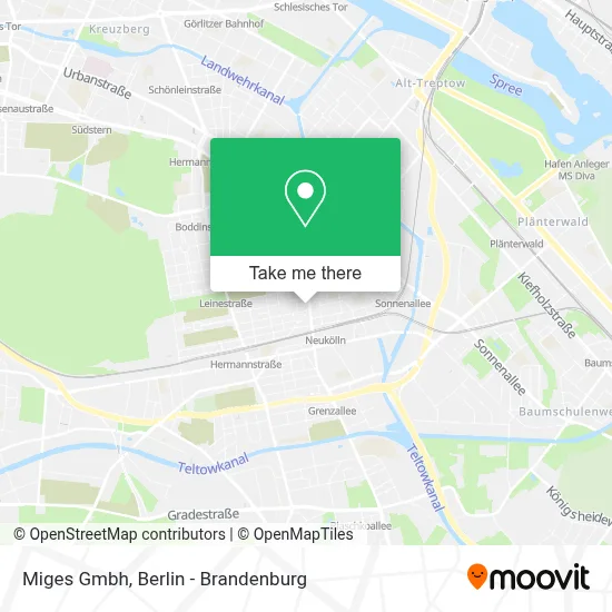 Miges Gmbh map
