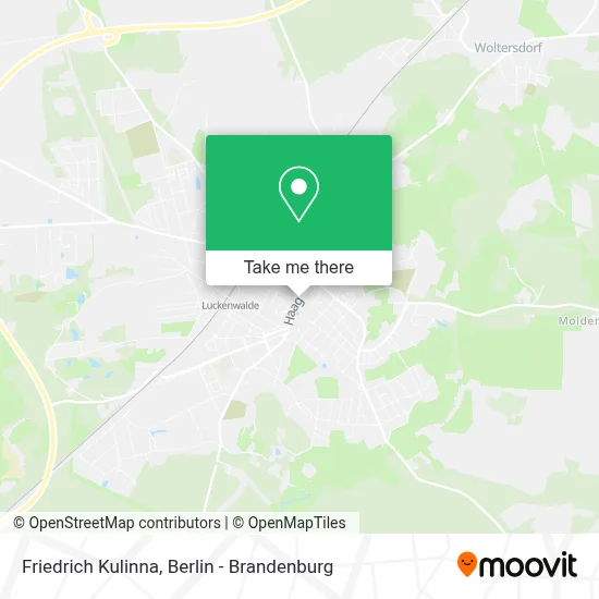 Friedrich Kulinna map
