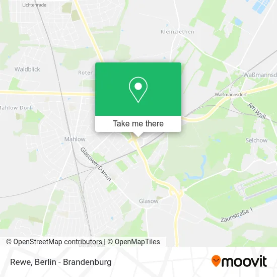 Rewe map