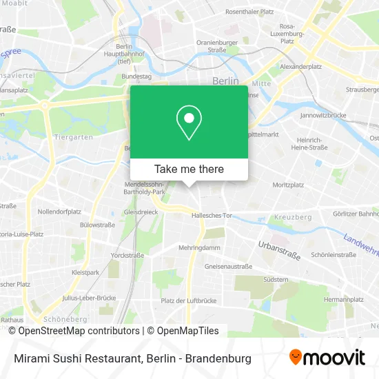 Mirami Sushi Restaurant map