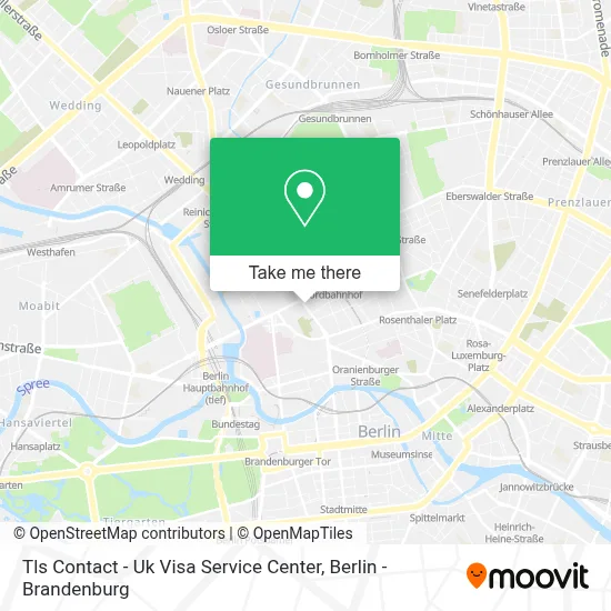 Tls Contact - Uk Visa Service Center map