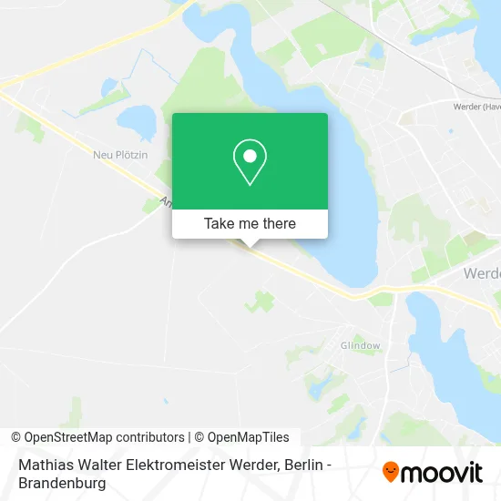 Mathias Walter Elektromeister Werder map