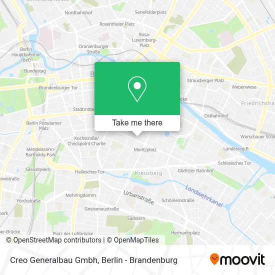 Creo Generalbau Gmbh map