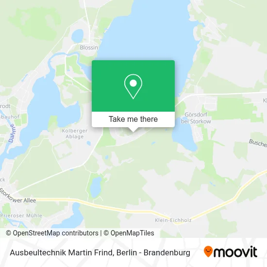 Ausbeultechnik Martin Frind map