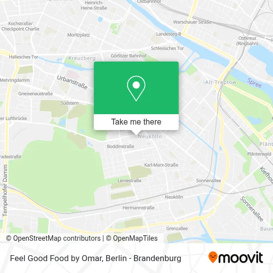Feel Good Food by Omar map