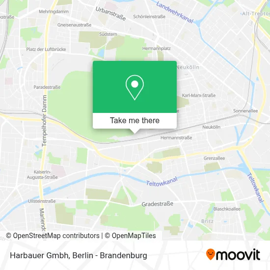 Harbauer Gmbh map