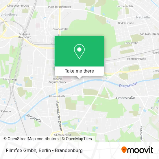 Filmfee Gmbh map