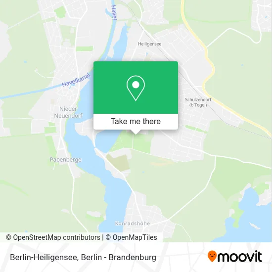 Berlin-Heiligensee map