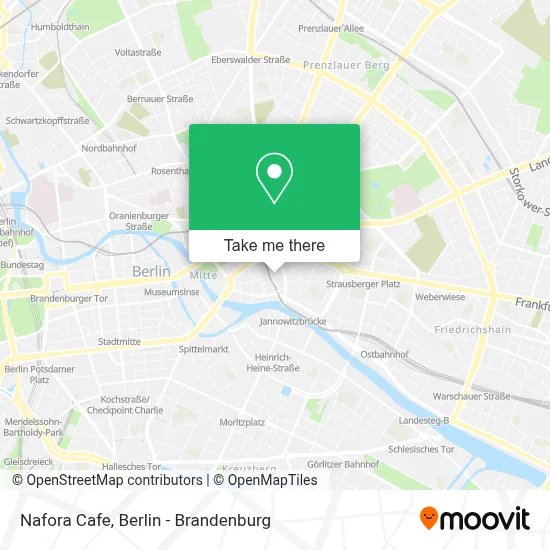 Nafora Cafe map