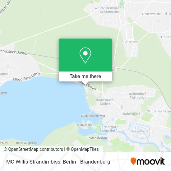 MC Willis Strandimbiss map