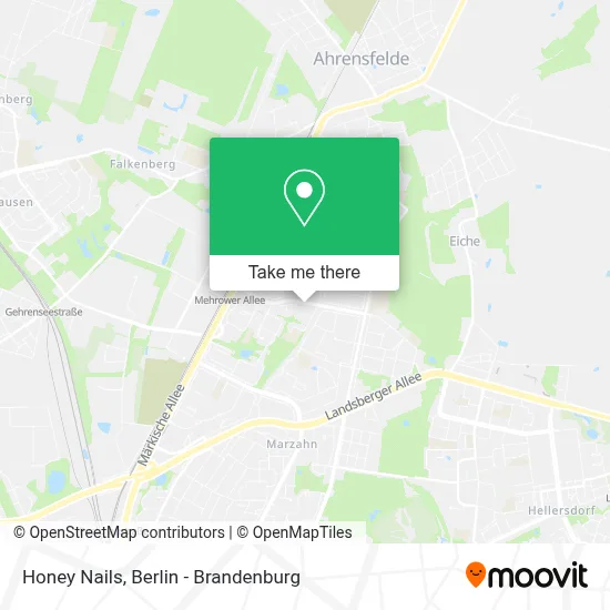 Honey Nails map