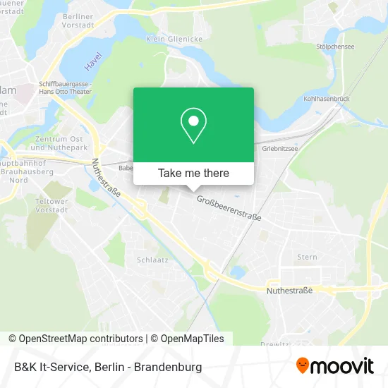B&K It-Service map