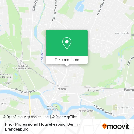 Phk - Professional Housekeeping map