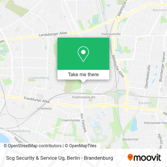 Scg Security & Service Ug map
