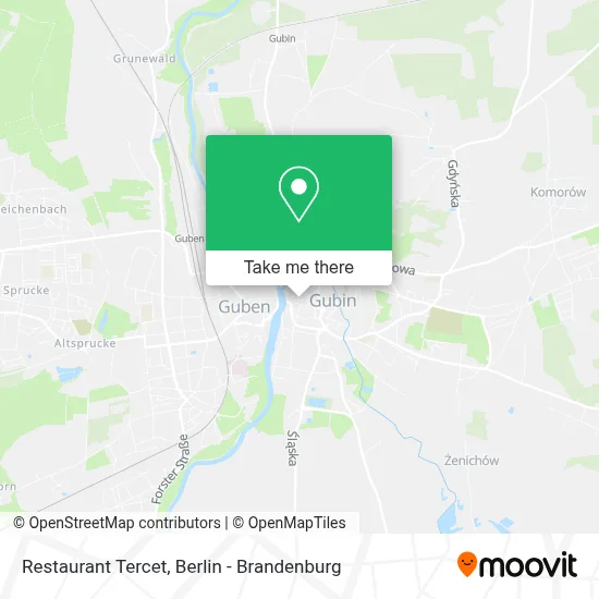Restaurant Tercet map