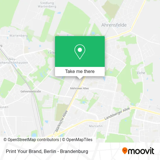 Print Your Brand map