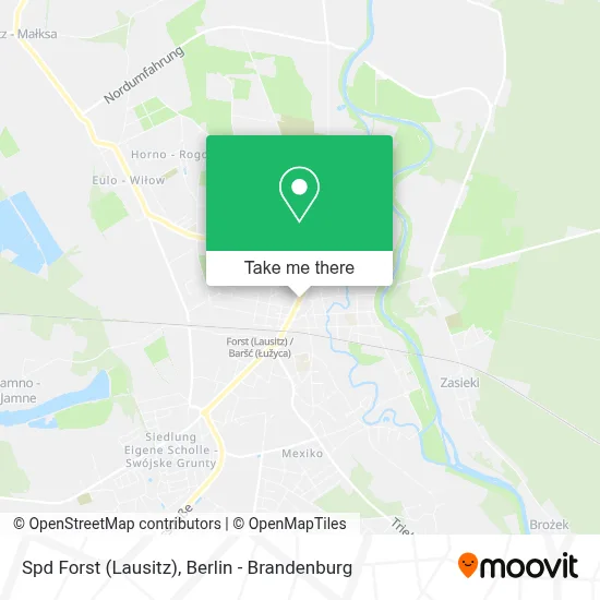 Spd Forst (Lausitz) map