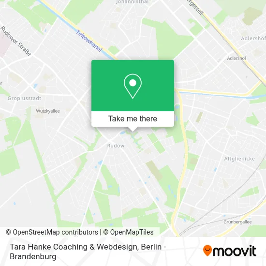 Tara Hanke Coaching & Webdesign map