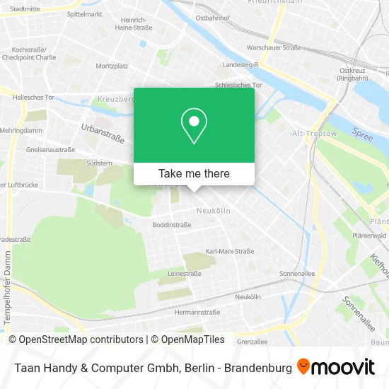 Taan Handy & Computer Gmbh map