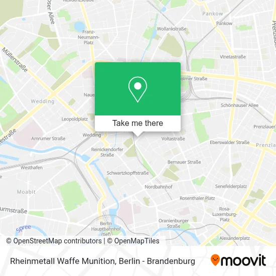 Rheinmetall Waffe Munition map