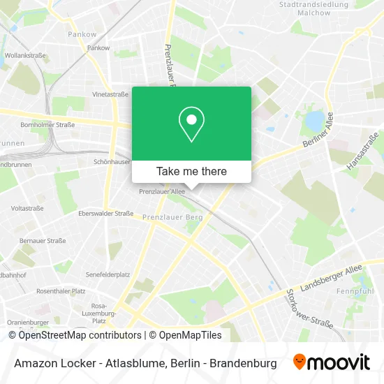 Amazon Locker - Atlasblume map