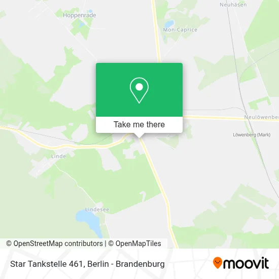 Star Tankstelle 461 map