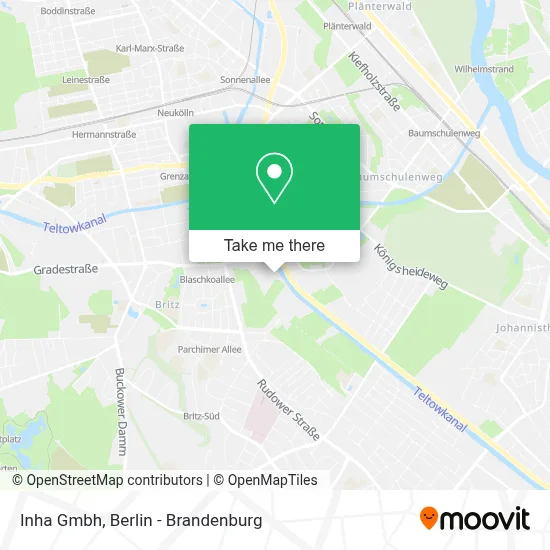 Inha Gmbh map