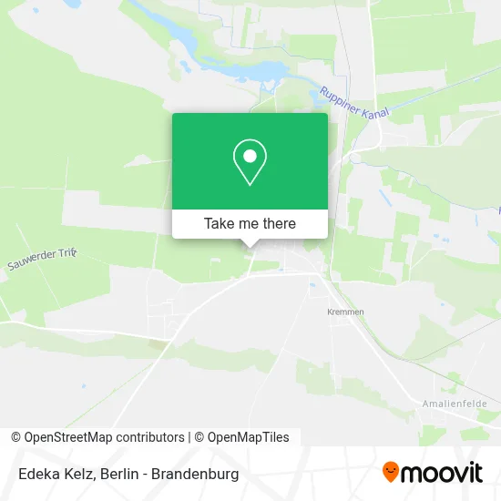 Edeka Kelz map