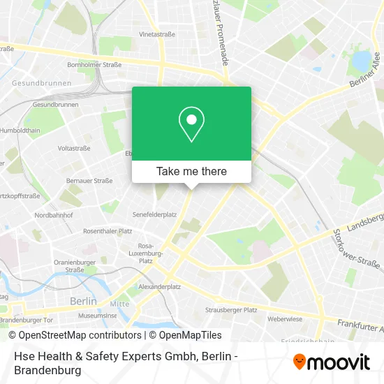 Hse Health & Safety Experts Gmbh map