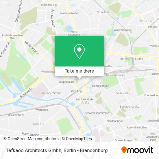 Tafkaoo Architects Gmbh map