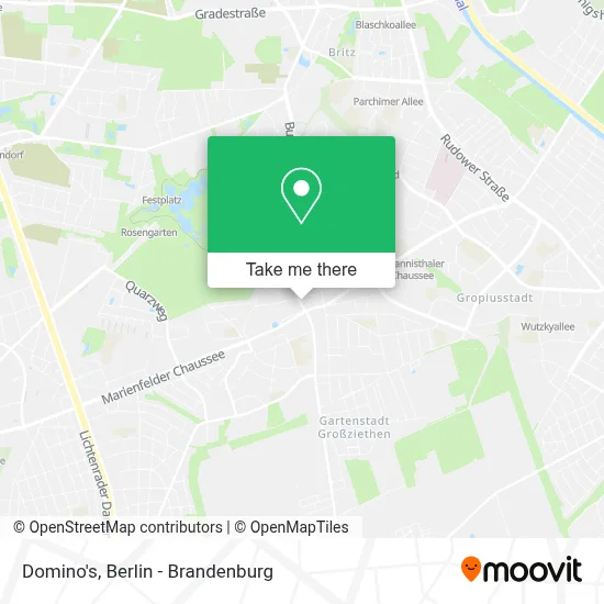Domino's map