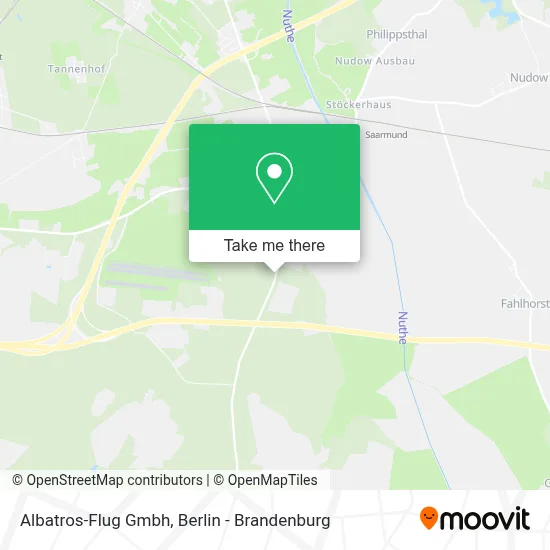 Albatros-Flug Gmbh map