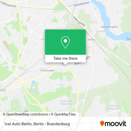Ival Auto Berlin map