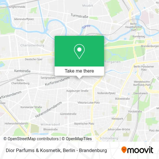Dior Parfums & Kosmetik map