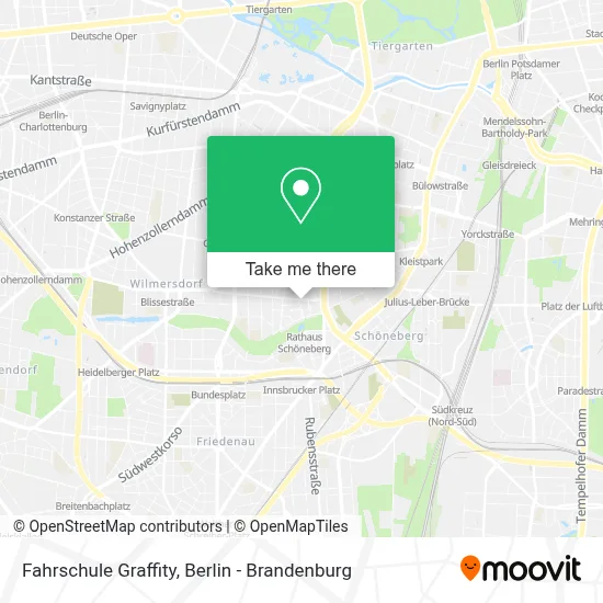 Fahrschule Graffity map
