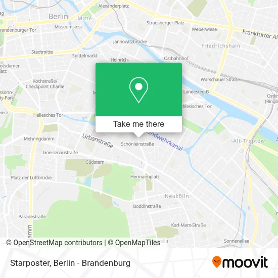 Starposter map