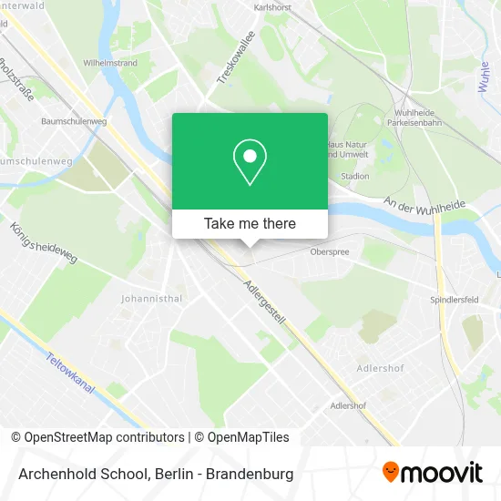 Archenhold School map