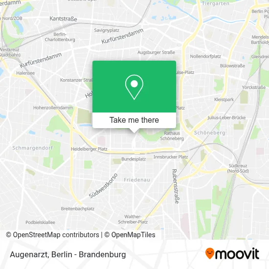 Augenarzt map