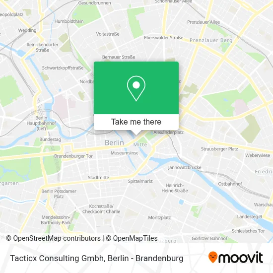Tacticx Consulting Gmbh map