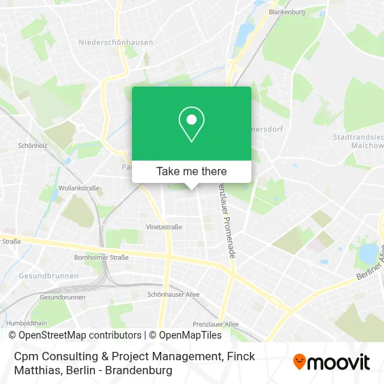 Cpm Consulting & Project Management, Finck Matthias map