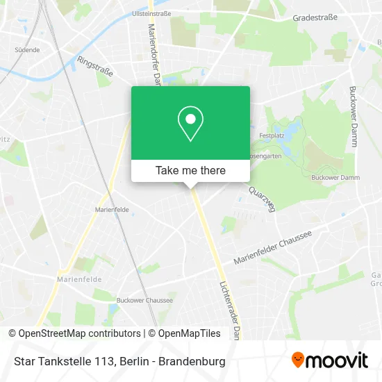 Star Tankstelle 113 map