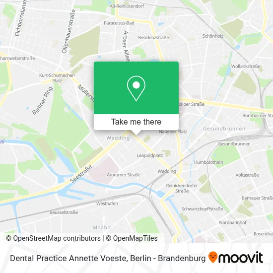 Dental Practice Annette Voeste map