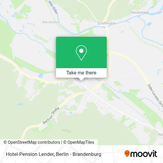 Hotel-Pension Lender map