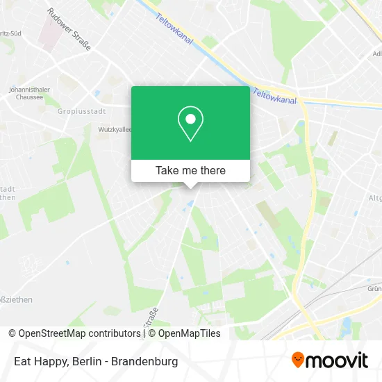 Eat Happy map