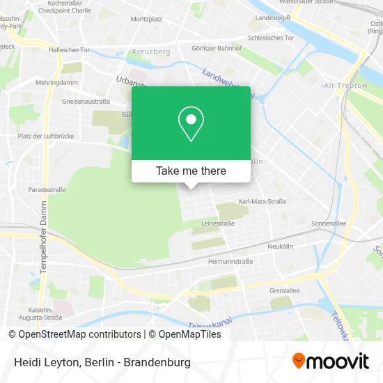 Heidi Leyton map