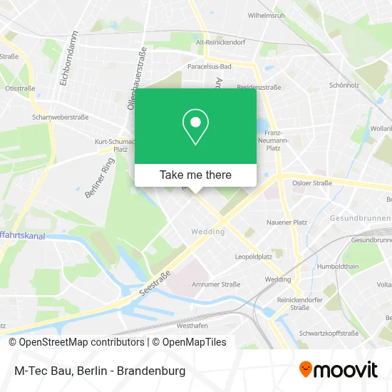 M-Tec Bau map
